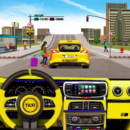 UK Taxi Car Driving Simulator のアイコン